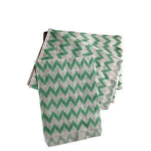 Craft Clouds 5X7‎ Paper Gift Bags Candy Teal Chevron  Merchandise Bag 100 Pcs